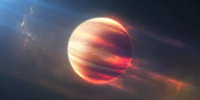 Vibrant Orange Planet Cosmic Space Wallpaper 4K 4096x2048 A, Stunning, Hd, Wallpaper, Featuring, Vibrant, Orange, Planet, Set, Against, Cosmic, Backdrop, White, Brown, Ultrawide, 4k