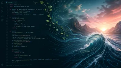 Misty Glowing Wallpaper Nature Wallpaper 4K 3840x2160 4k, Ultra, Hd, Pc, Desktop, Wallpaper, And, Background, Glowing, Code, Left, Morphs, Gray, Ultrawide