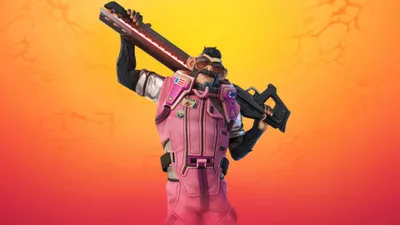 Fortnite Chapter Season Chimpaski Nebula Space Wallpaper 4K 3840x2160 Fortnite, Chapter, 2, Season, 8, J.b., Chimpaski, Nebula, Rose, Purple, Yellow, Ultrawide, 4k