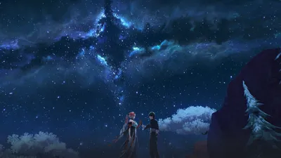 Bright Anime Wallpaper Abstract Wallpaper 4K 2560x1440 Anime, 2560x1440, Black, Ultrawide, QHD