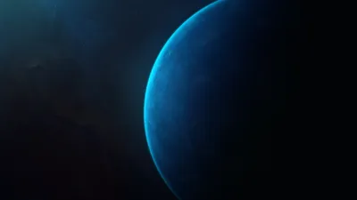 Golden Sci Wallpaper Space Wallpaper 4K 3840x2160 A, Hd, Sci‑fi, Desktop, Wallpaper, Depicting, Mysterious, Planet, Space, Illuminated, Distant, Star, Yellow, Red, Ultrawide, 4k