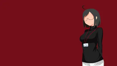 Minimalist Lucy Yamagami Anime Servant Minimal Wallpaper 4K 1920x1080 Minimalist, Hd, Desktop, Wallpaper, Featuring, Lucy, Yamagami, From, Anime, Servant, Service, Set, Brown, Black, Ultrawide, Full HD