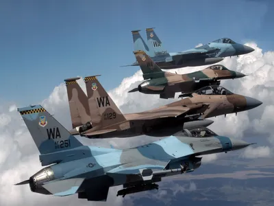 Golden Mcdonnell Wallpaper Nature Wallpaper 4K 1920x1440 Hd, Wallpaper, Featuring, A, Mcdonnell, Douglas, F-15, Eagle, General, Dynamics, F-16, Fighting, Gray, Landscape, Full HD