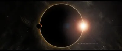 Vivid Sci Wallpaper Space Wallpaper 4K 3840x1600 A, Stunning, Hd, Desktop, Wallpaper, Showcasing, Sci‑fi, Scene, Solar, Eclipse, Featuring, Dark, Gray, Brown, Ultrawide, 4k