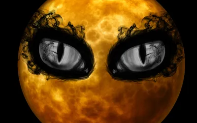 Vivid Black Wallpaper Black/Dark Wallpaper 4K 2880x1800 A, Black, And, Orange, Halloween-themed, Hd, Desktop, Wallpaper, Featuring, Dark, Eerie, Moon, Brown, Purple, Ultrawide, QHD