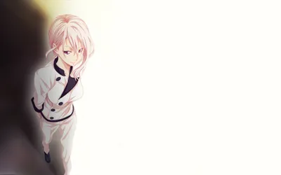Alice Nakiri Anime Food Wars Minimal Wallpaper 4K 3840x2400 Hd, Desktop, Wallpaper, Featuring, Alice, Nakiri, From, The, Anime, Food, Wars, Shokugeki, White, Ultrawide, 4k
