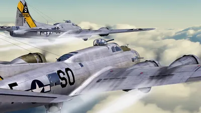 Dramatic Vintage Military Nature Wallpaper 4K 1920x1080 A, Dramatic, Hd, Wallpaper, Featuring, Vintage, Military, Aircraft, Soaring, Above, Clouds, Showcasing, Gray, White, Ultrawide, Full HD