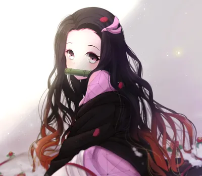 Nezuko Kamado Anime Abstract Wallpaper 4K 4560x3992 Hd, Desktop, Wallpaper, Featuring, Nezuko, Kamado, From, The, Anime, Demon, Slayer, Kimetsu, White, Square, 4k