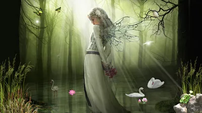 Calm Serene Wallpaper Wallpaper 4K, Fantasy category