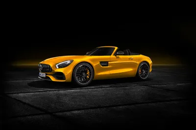 Radiant Yellow Wallpaper Cars Wallpaper 4K 4096x2731 Yellow, Mercedes-amg, Gt, S, Cabriolet, Supercar, Showcased, In, Ultra, Highlighting, Sleek, Design, Orange, Brown, Landscape, 4k