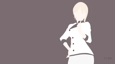 Epic Minimalist Wallpaper Minimal Wallpaper 4K 3840x2160 Minimalist, 4k, Ultra, Hd, Anime, Wallpaper, Featuring, Alice, Nakiri, Food, Wars, Shokugeki, White, Ultrawide