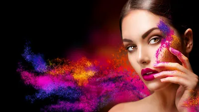Misty Anna Wallpaper Abstract Wallpaper 4K 1920x1080 Anna, Subbotina, Woman, Model, Hd, Desktop, Wallpaper, White, Pink, Ultrawide, Full HD