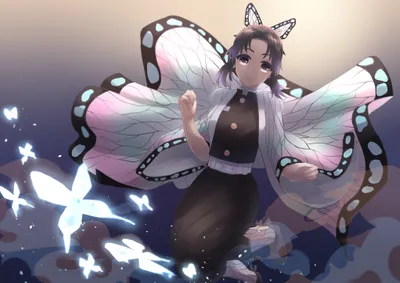 Shinobu Kochou Anime Character Demon Animals Wallpaper 4K 4093x2894 Shinobu, Kochou, Anime, Character, From, Demon, Slayer, Kimetsu, Yaiba, Ultra, Desktop, White, Landscape, 4k