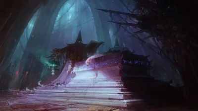 Dark Sorcerer Stands Black/Dark Wallpaper 4K 3840x2160 Dark, Sorcerer, Stands, On, A, Crumbling, Altar, Beneath, Vaulted, Ruins, Arcane, Glow, Brown, Ultrawide, 4k