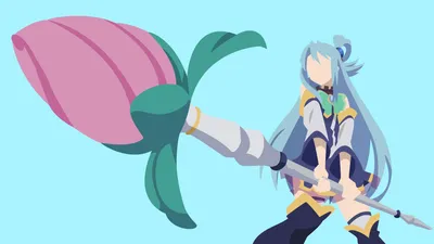 Vibrant Minimalist Wallpaper Minimal Wallpaper 4K 8000x4500 Minimalist, 8k, Ultra, Hd, Anime, Wallpaper, Featuring, Aqua, Konosuba, (god, Blessing, Wonderful, White, Ultrawide, 4k
