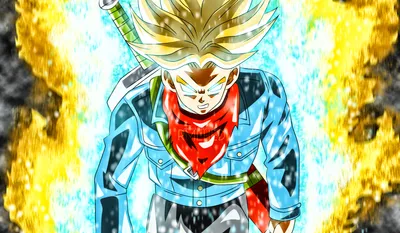 Bright Trunks Wallpaper Fantasy Wallpaper 4K 2560x1493 Hd, Wallpaper, Featuring, Trunks, From, Dragon), Ball, Super, Saiyan, Rage, Form, Surrounded, White, Ultrawide, QHD