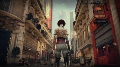 Vivid Nilin Wallpaper World Wallpaper 4K 1920x1080 Hd, Pc, Desktop, Wallpaper, Featuring, Nilin, From, The, Video, Game, Remember, Standing, Gray, Ultrawide, Full HD