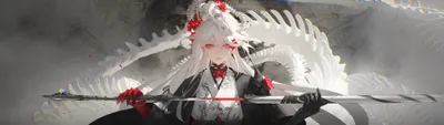 Radiant Anime Wallpaper Abstract Wallpaper 4K 3840x1080 Anime, 3840x1080, White, Ultrawide, 4k