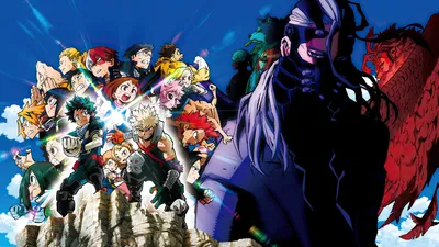 Vivid Anime Wallpaper Abstract Wallpaper 4K 1920x1080 Anime, My, Hero, Academia, Heroes, Rising, Hd, Desktop, Red, Ultrawide, Full HD