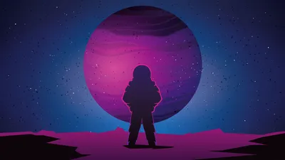 Minimalist Sci Astronaut Standing Space Wallpaper 4K 8000x4500 Hd, Desktop, Wallpaper:, Showing, A, Minimalist, Sci-fi, Scene, Astronaut, Standing, Colorful, Terrain, Brown, Ultrawide, 4k