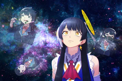 Epic Tsukino Wallpaper Abstract Wallpaper 4K 1920x1280 Tsukino, Mito, Anime, Virtual, Youtuber, Hd, Desktop, Wallpaper, Black, Landscape, Full HD