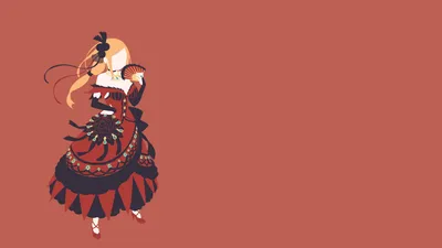 Serene Minimalist Wallpaper Minimal Wallpaper 4K 2560x1440 Minimalist, Priscilla, Barielle, Anime, (re:zero), Starting, Life, Zero, Another, World, Desktop, Orange, Ultrawide, QHD