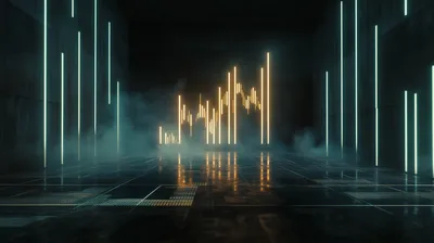 Dark Minimalist Wallpaper Minimal Wallpaper 4K 2912x1632 A, Minimalist, Futuristic, Architecture, Scene, Featuring, Glowing, Neon, Elements, Soft, Fog, Creates, Gray, Ultrawide, QHD