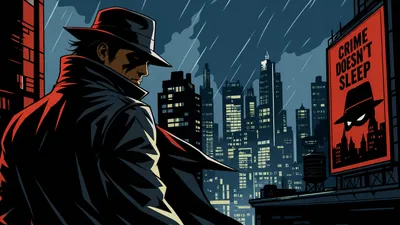 Misty Noir Wallpaper Black/Dark Wallpaper 4K 3840x2160 4k, Ultra, Hd, Pc, Desktop, Wallpaper, And, Background, Noir, Detective, Trench, Coat, Gray, Ultrawide