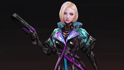 Blue Eyes Blonde Weapon Woman Abstract Wallpaper 4K 3840x2160 Blue, Eyes, Blonde, Weapon, Woman, Warrior, Sci, Fi, Desktop, Gray, Ultrawide, 4k