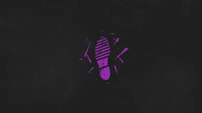 Minimalist Purple Predator Dead Daylight Games Wallpaper 4K 12000x6750
