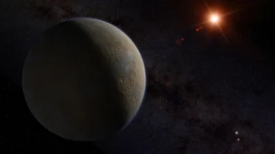 Misty Sci Wallpaper Space Wallpaper 4K 3840x2160 4k, Ultra, Hd, Sci‑fi, Desktop, Wallpaper, Featuring, A, Detailed, Planet, Illuminated, Distant, Gray, Brown, Ultrawide