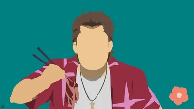 Serene Minimalist Wallpaper Minimal Wallpaper 4K 3840x2160 Minimalist, Anime-style, Portrait, Of, Tetsudou, Hisakawa, From, Anohana, Set, Against, Teal, Subtle, Blue, Brown, Gray, Ultrawide, 4k