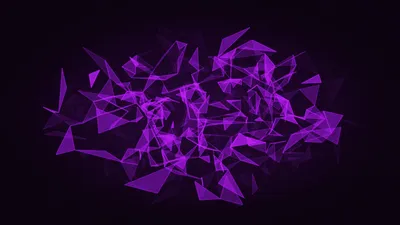 Epic Abstract Wallpaper Black/Dark Wallpaper 4K 3840x2160 Abstract, Purple, Polygonal, Triangles, Form, A, Dynamic, Interconnected, Network, Against, Dark, Ultra, Brown, Ultrawide, 4K