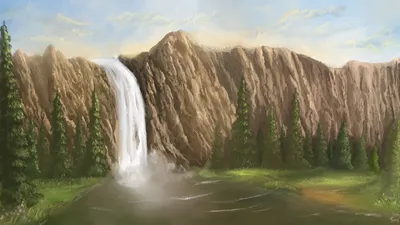 Radiant Fantasy Wallpaper Fantasy Wallpaper 4K 1920x1080 Fantasy, Waterfall, Hd, Desktop, Wallpaper, Background, Image, White, Ultrawide, Full HD
