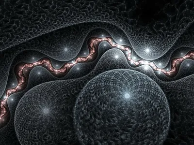 Golden Abstract Wallpaper Abstract Wallpaper 4K 1600x1200 Hd, Pc, Desktop, Wallpaper, Featuring, An, Abstract, Black, Fractal, Design, Intricate, Swirling, Gray, Landscape