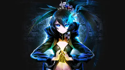 Calm Dark Wallpaper Black/Dark Wallpaper 4K 1920x1080 Dark, Anime-themed, Hd, Pc, Desktop, Wallpaper, Featuring, Black, Rock, Shooter, Glowing, Blue, Ultrawide, Full HD