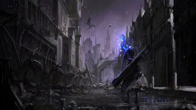 Misty Dark Wallpaper Black/Dark Wallpaper 4K 1920x1080 Dark, Anime, Hd, Desktop, Wallpaper, Featuring, Black, Rock, Shooter, Shadowy, Rain-soaked, Cityscape, Gray, Ultrawide, Full HD