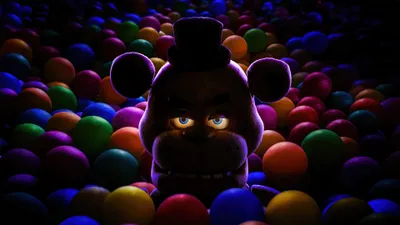 Five Nights Freddy Character Abstract Wallpaper 4K 3840x2160 Hd, Desktop, Wallpaper, Of, Five, Nights, At, Freddy's, Freddy, 039, Character, Peeking, Red, Brown, Ultrawide, 4k