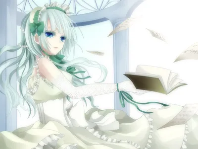 Serene Anime Character Abstract Wallpaper 4K 1600x1200 Hd, Pc, Desktop, Wallpaper, Featuring, A, Serene, Anime, Character, (umineko, When, They, White, Landscape