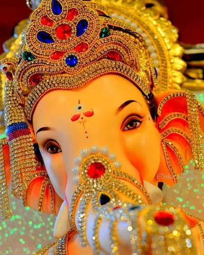 Epic Ganesh Wallpaper Wallpaper 4K, Abstract category