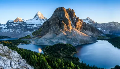 Mountain Landscape Serene Lake Banff Nature Wallpaper 4K 3500x2000 Hd, Desktop, Wallpaper, Showcasing, A, Stunning, Mountain, Landscape, Serene, Lake, Banff, National, White, Pink, Ultrawide, QHD