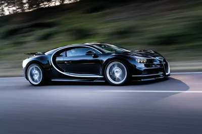 Crisp Sleek Wallpaper Cars Wallpaper 4K 4096x2732 Hd, Desktop, Wallpaper, Featuring, A, Sleek, Black, Bugatti, Chiron, Supercar, Speeding, Road, Gray, Landscape, 4k