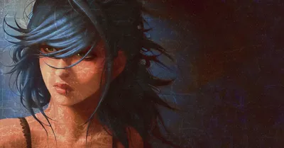 Dark Women Wallpaper Abstract Wallpaper 4K 3000x1569 Women, Anime, Orange, Brown, Ultrawide, QHD