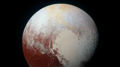 Bright Pluto Wallpaper Wallpaper 4K, Space category