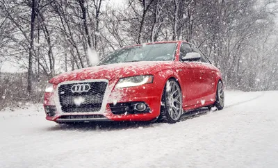 Vibrant Red Snowy Nature Wallpaper 4K 1920x1162 A, Vibrant, Red, Audi, S4, Parked, On, Snowy, Road, Surrounded, Winter, Landscape, White, Ultrawide, Full HD