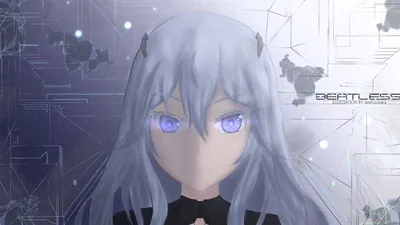 Golden Close Wallpaper Technology Wallpaper 4K 1920x1080 Close-up, Of, Lacia, (beatless), An, Anime, Character, With, Silver, Hair, Glowing, White, Gray, Ultrawide, Full HD