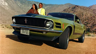 Dreamy Green Wallpaper Nature Wallpaper 4K 1920x1080 A, Green, 1970, Ford, Mustang, Boss, 302, Muscle, Car, Parked, Desert, Road, Orange, Brown, Ultrawide, Full HD