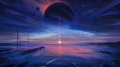 Dreamy Artistic Wallpaper Nature Wallpaper 4K 5120x2880 Artistic, 4k, Ultra, Hd, Desktop, Wallpaper, Featuring, A, Surreal, Sunset, Large, Planet, Brown, Gray, Pink, Ultrawide