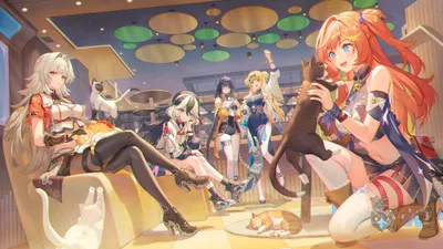 Golden Anime Wallpaper Abstract Wallpaper 4K 2400x1350 Anime, 2400x1350, Orange, Gray, Ultrawide, Full HD