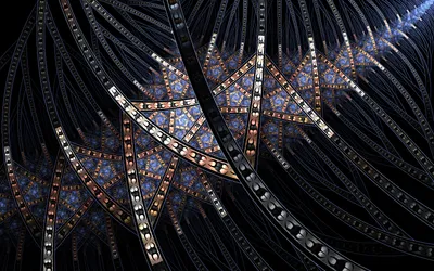 Vivid Abstract Wallpaper Abstract Wallpaper 4K 1920x1200 Hd, Pc, Desktop, Wallpaper, Featuring, An, Abstract, Fractal, Design, Intricate, Intertwining, Dark, Blue, Brown, Gray, Ultrawide, Full HD